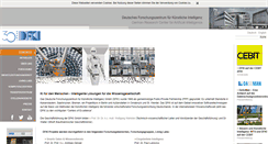 Desktop Screenshot of dfki.de